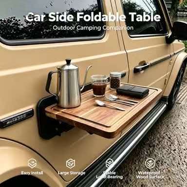 Outdoor Furniture Usa - Quick Setup Car Side Mount Foldable