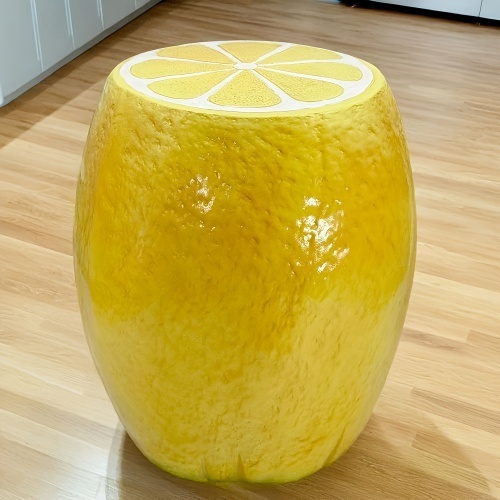 Outdoor Furniture Decor - Strawberry Fruit Stool 13.4