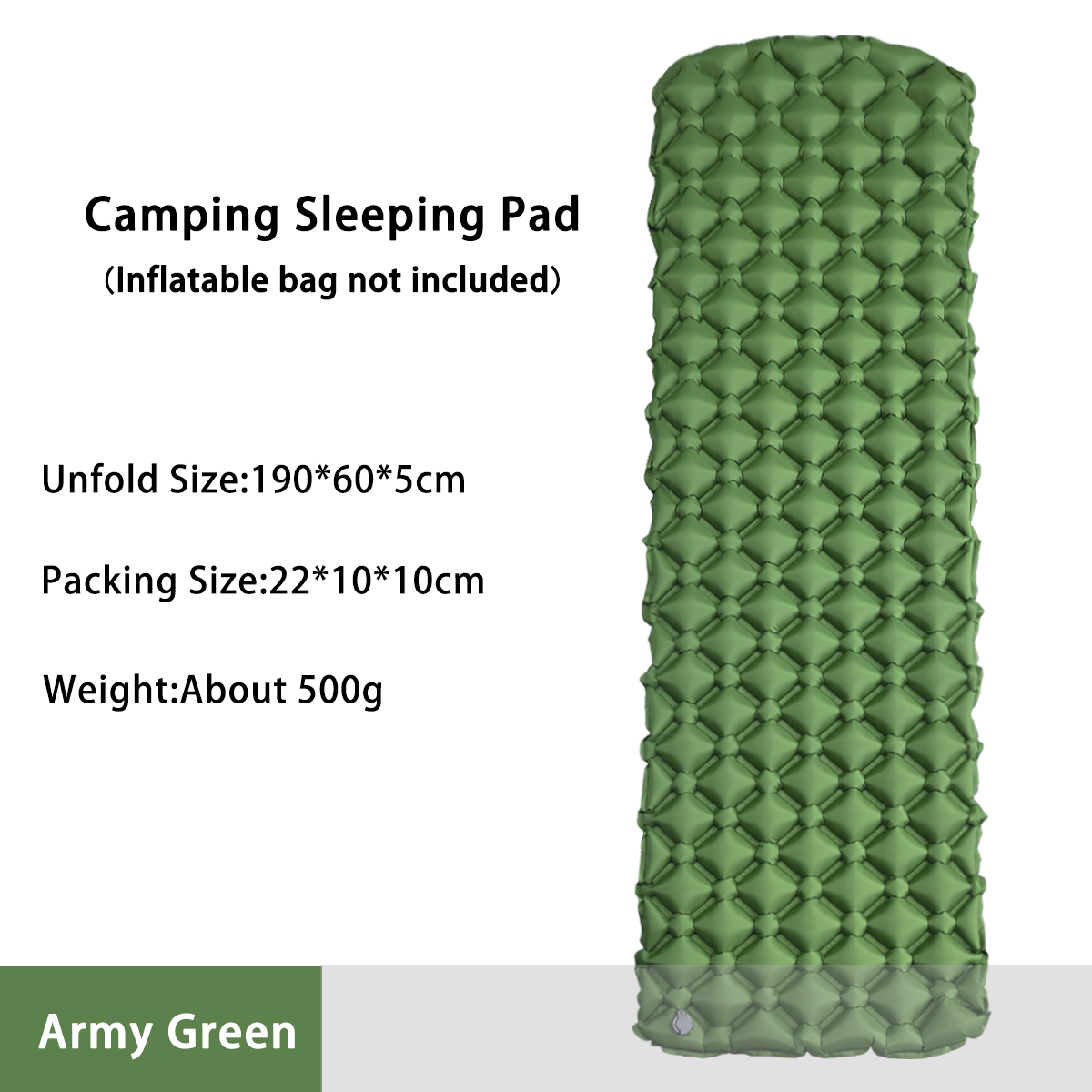 Outdoor Furniture Hay - Camping Inflatable Mattress in Tent Folding