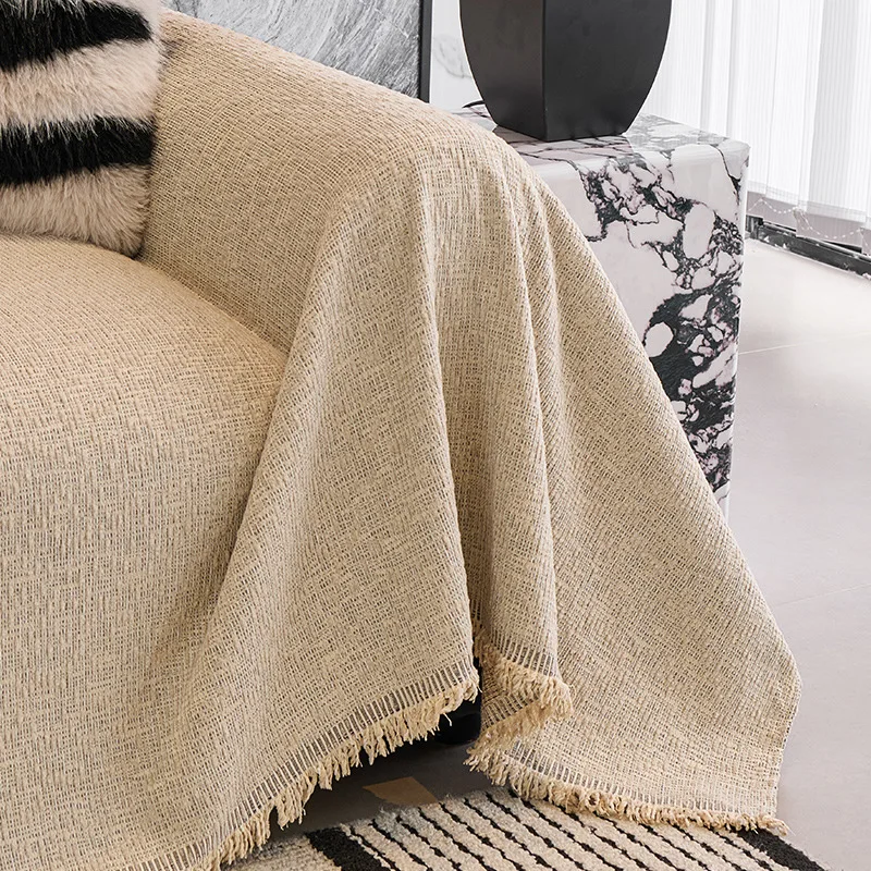 Luxury Chenille Tassel Sofa Co - Outdoor Furniture Cover 180 X 180 ulasan dan harga