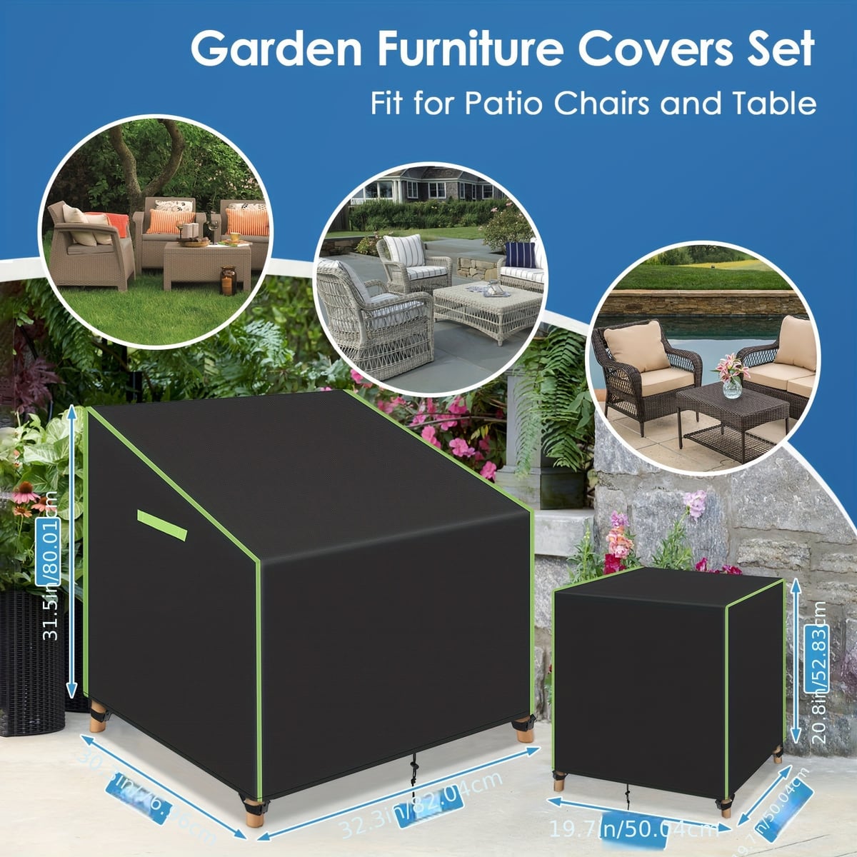 3 Pack Outdoor Patio Chair Cov - Outdoor Furniture For Patio ulasan dan harga