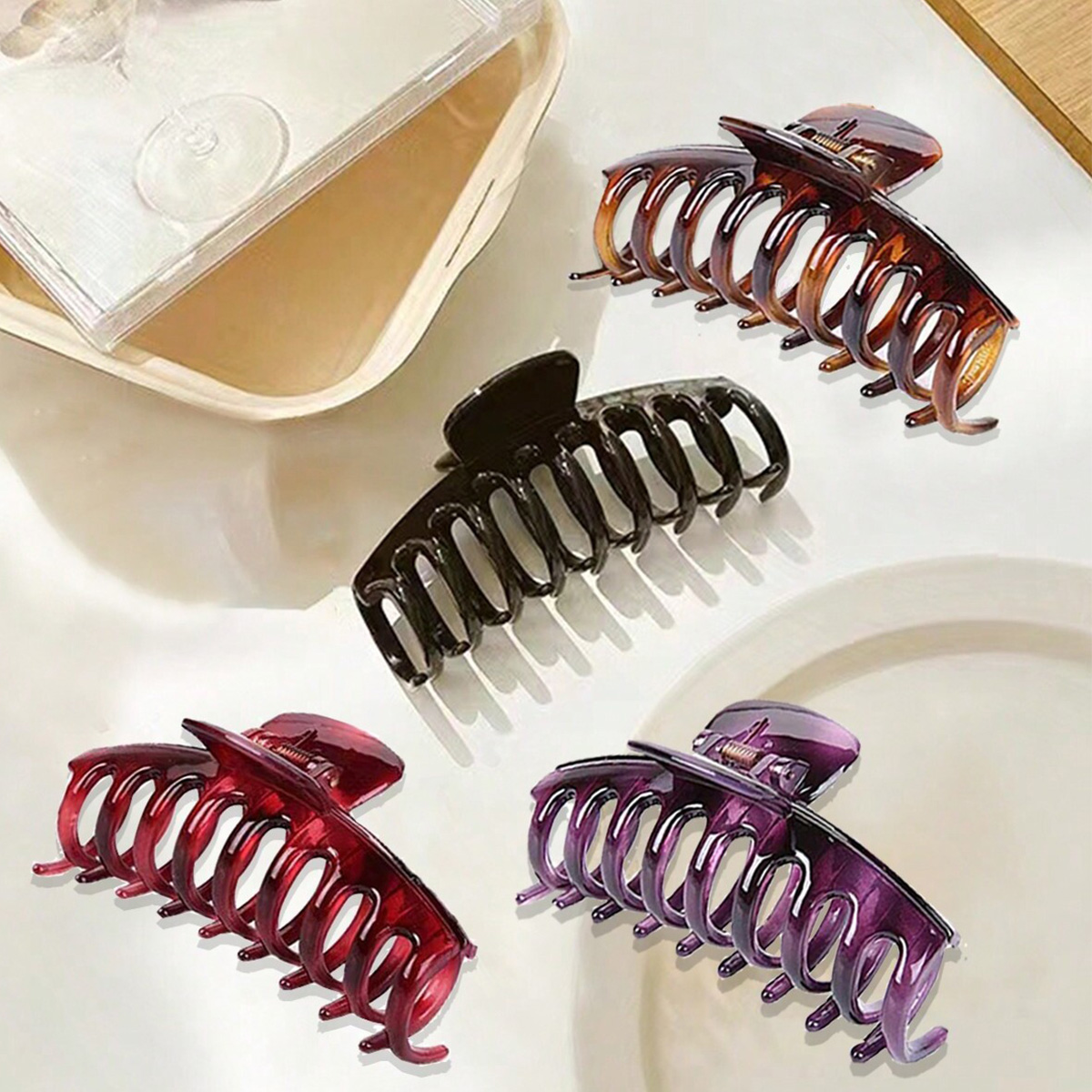 4PCS Women's Multi-Color Resin - Outdoor Furniture Decor ulasan dan harga