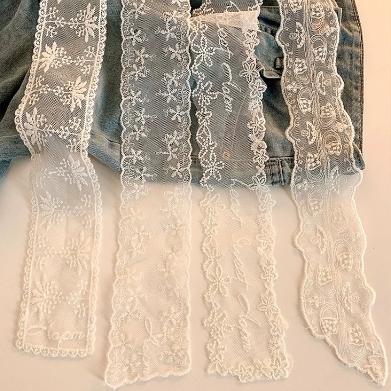 New Black White Long Lace Flow - Outdoor Furniture Decor ulasan dan harga