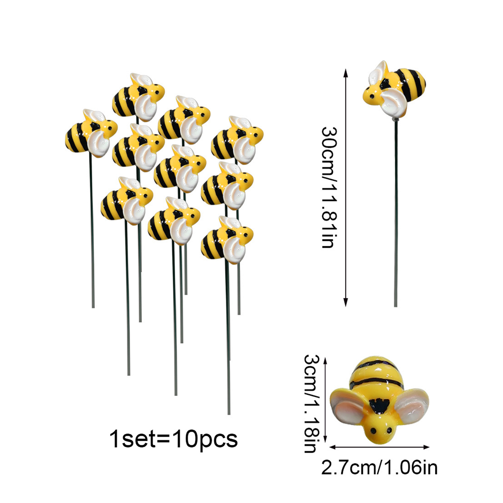 10pcs Ladybugs Design Outdoor  - Outdoor Furniture Decor ulasan dan harga