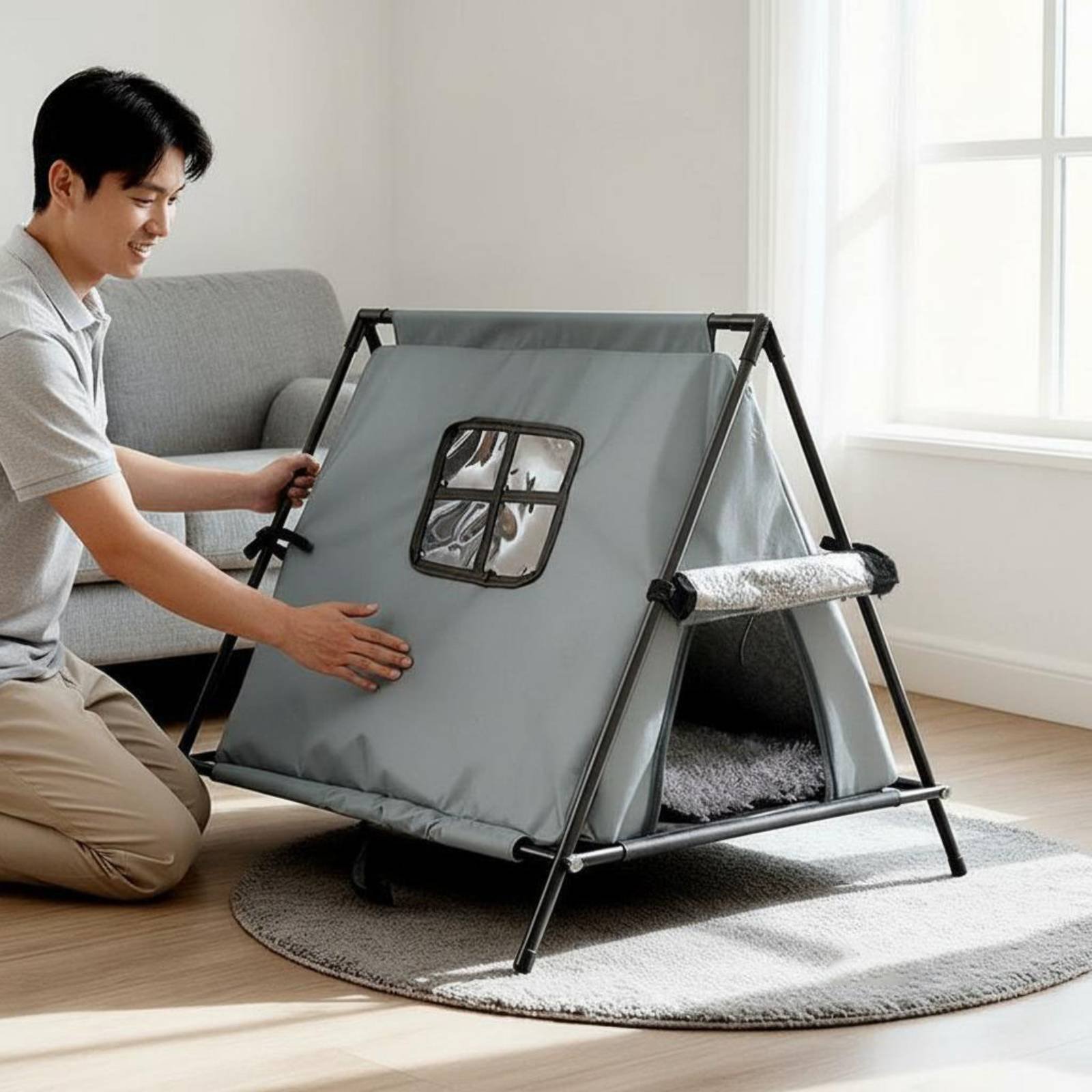 Warming Cat House Year-Round P - Outdoor Furniture Year Round ulasan dan harga