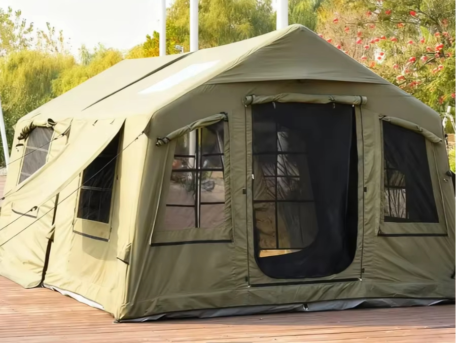 Green Four-Season Outdoor Cott - Outdoor Furniture Year Round ulasan dan harga