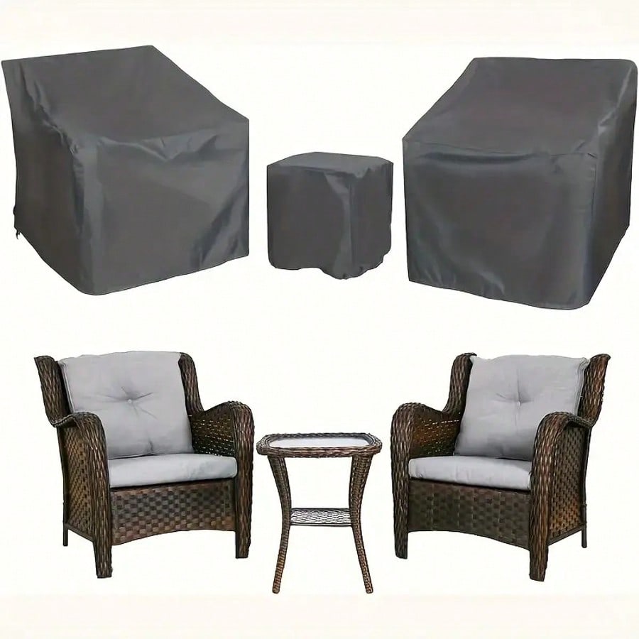 3pcs Heavy-Duty Waterproof Out - Outdoor Furniture Year Round ulasan dan harga