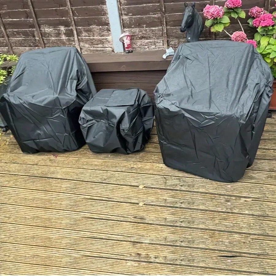 3pcs Heavy-Duty Waterproof Out - Outdoor Furniture Year Round ulasan dan harga