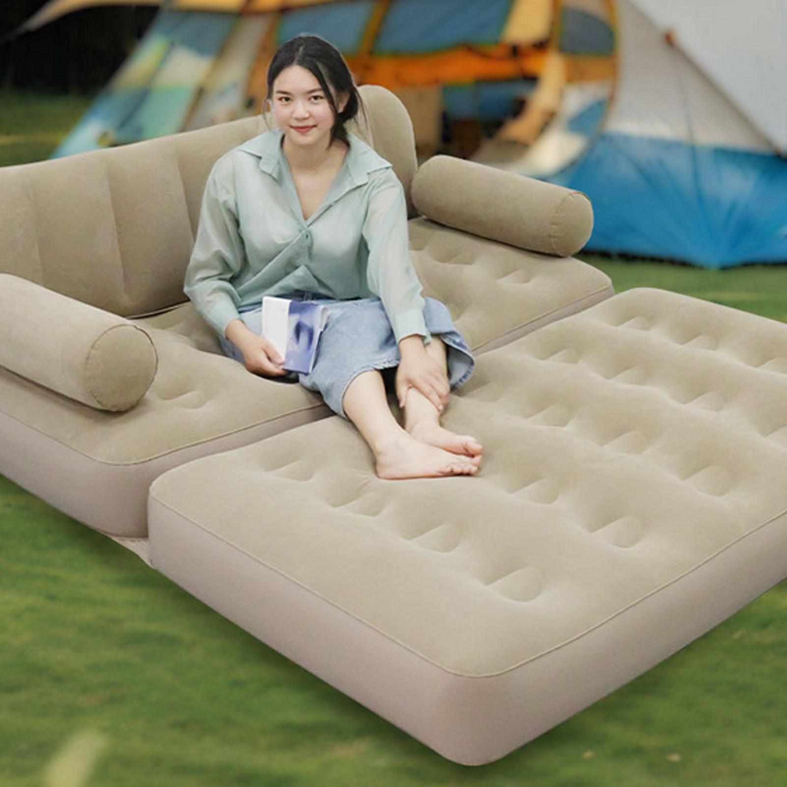 Air Sofa With Air Pump Folding - Outdoor Furniture Hay ulasan dan harga