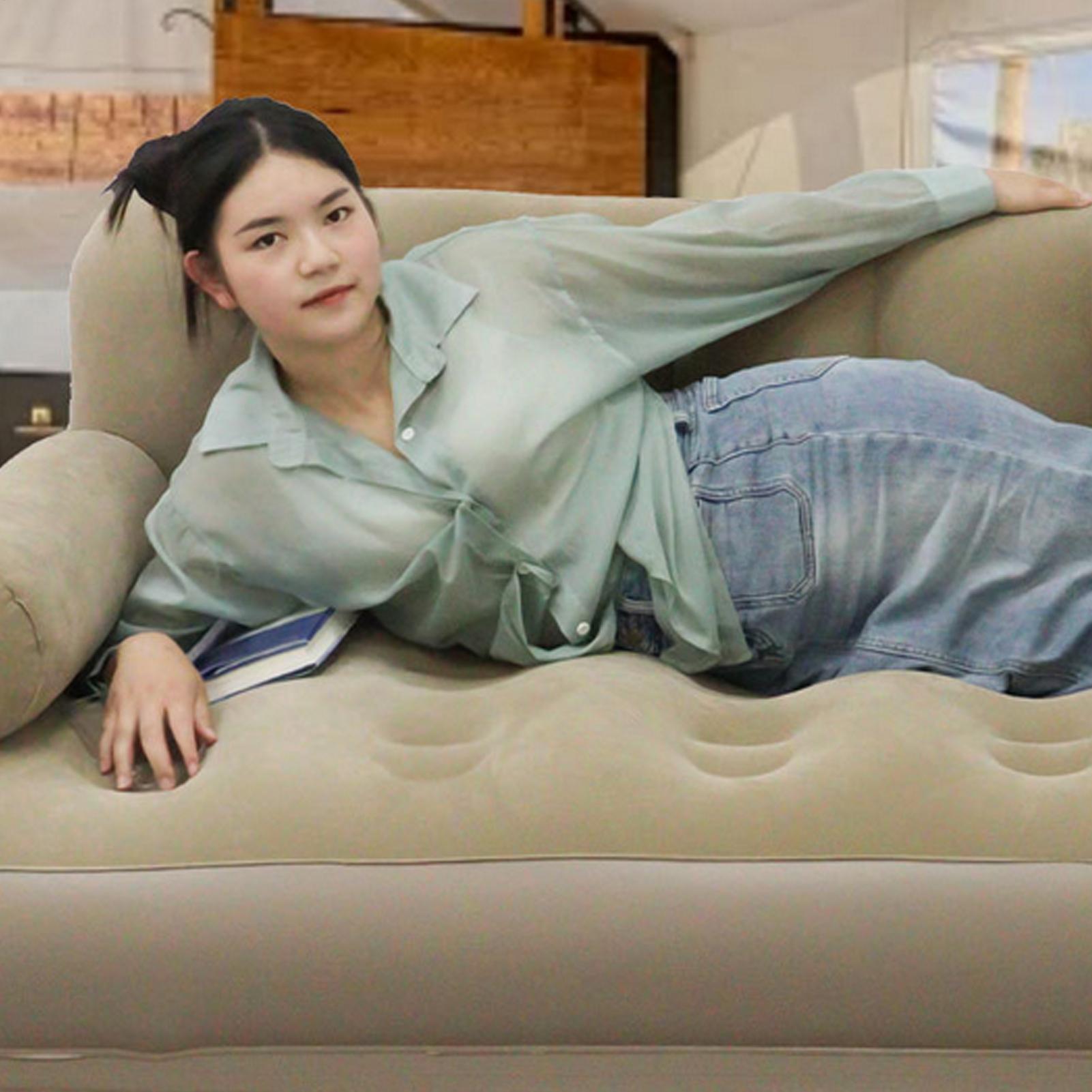 Air Sofa With Air Pump Folding - Outdoor Furniture Hay ulasan dan harga
