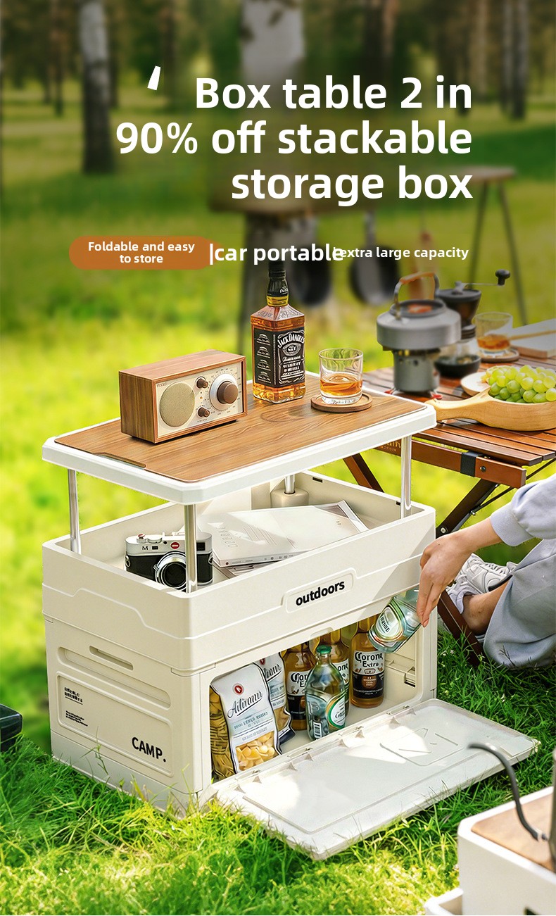 Camping Folding Storage Box Wo - Outdoor Furniture Usa ulasan dan harga