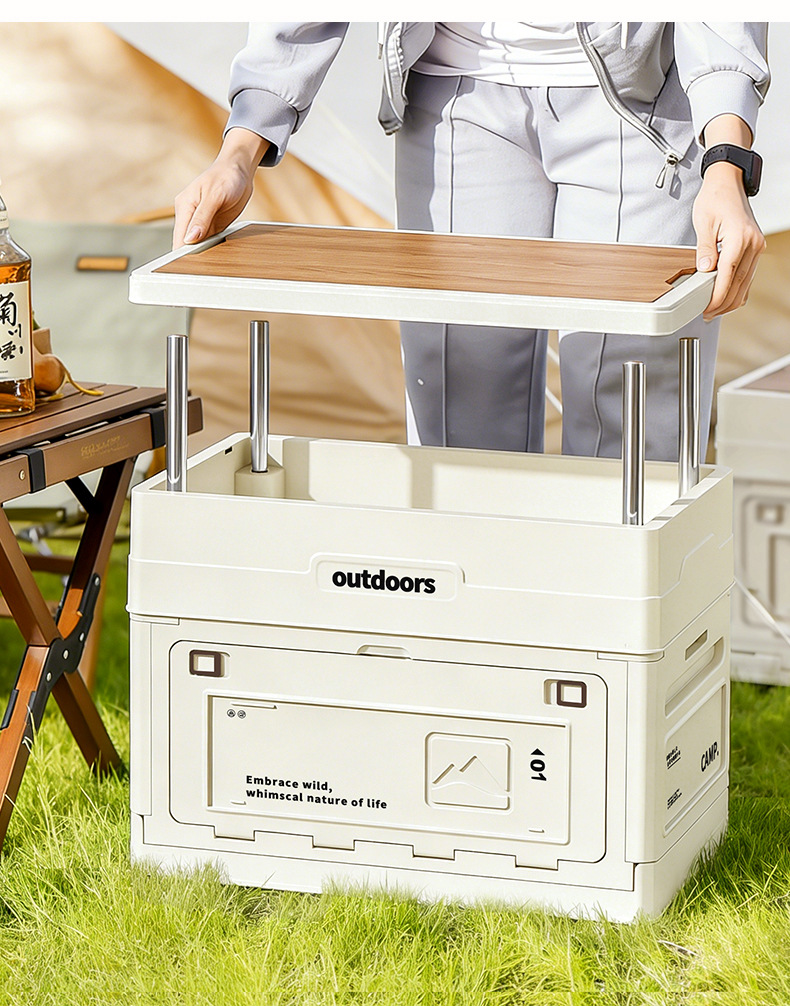 Camping Folding Storage Box Wo - Outdoor Furniture Usa ulasan dan harga