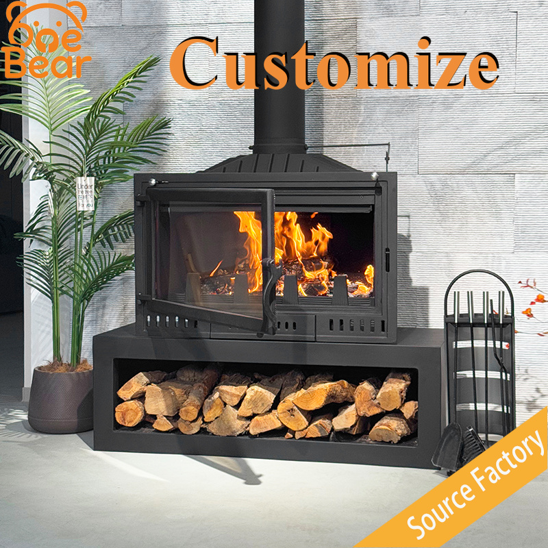Customizable Embedded Wood Bur - Outdoor Furniture Decor ulasan dan harga