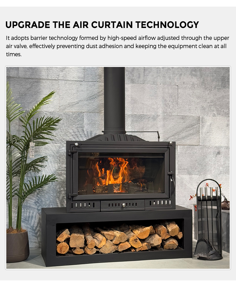 Customizable Embedded Wood Bur - Outdoor Furniture Decor ulasan dan harga