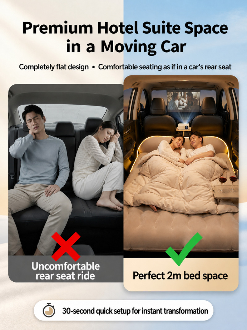 Universal Car Air Mattress Ele - Outdoor Furniture Pads ulasan dan harga
